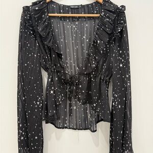 Nasty Gal open cardi